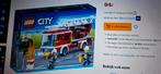 Lego branweerauto komplete set, Ophalen of Verzenden, Zo goed als nieuw