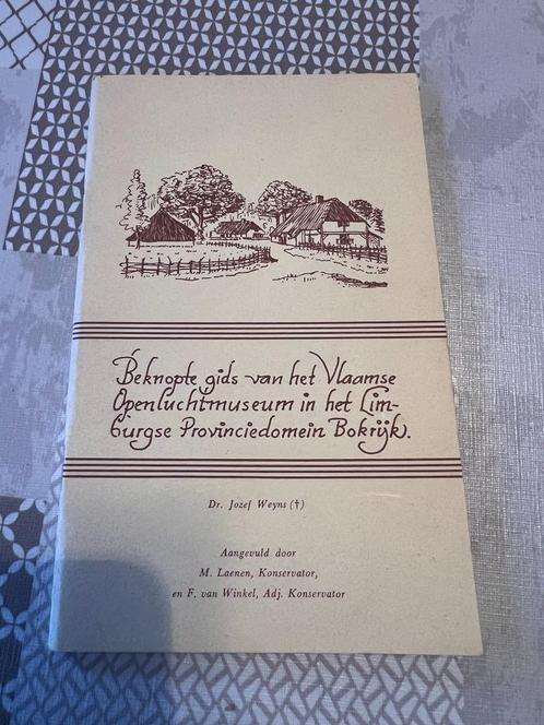 Beknopte gids van het Vlaamse openluchtmuseum in het Limburg, Boeken, Geschiedenis | Stad en Regio, Gelezen, 20e eeuw of later
