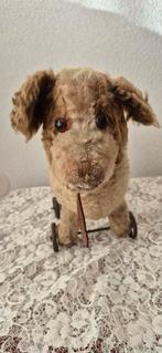 Antieke Steiff Hond op Wielen, Antiek en Kunst, Antiek | Speelgoed, Ophalen of Verzenden
