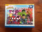Disney/Marvel Spidey and his amazing friends puzzel, Ophalen of Verzenden, Meer dan 50 stukjes, Zo goed als nieuw