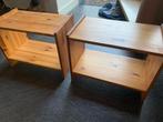 2 Nachtkastjes, Ophalen, Minder dan 45 cm, Zo goed als nieuw, Minder dan 55 cm