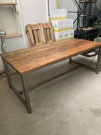 Mango houten tafel, Huis en Inrichting, Tafels | Eettafels, 50 tot 100 cm, 150 tot 200 cm, Gebruikt, Rechthoekig