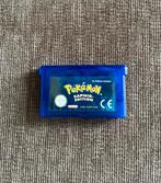 Pokemon Saphir edition voor de gameboy advance Sapphire, Spelcomputers en Games, Games | Nintendo Game Boy, Ophalen of Verzenden