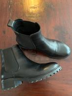 Chelseyboots, matzwart leer, maat 40, Ophalen, Zwart, Lage of Enkellaarzen, Zo goed als nieuw