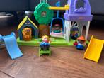 Fisher price Little people speeltuin, Kinderen en Baby's, Speelgoed | Fisher-Price, Ophalen, Zo goed als nieuw, Speelset