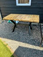 Mango houten eetafel, Huis en Inrichting, Tafels | Eettafels, Ophalen, Zo goed als nieuw, Rond, 50 tot 100 cm