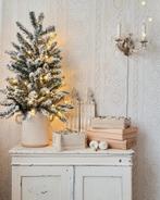 Royal christmas flocked / besneeuwde mini kunstboom, Ophalen of Verzenden