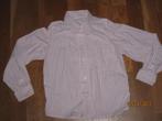 Gestreept roze overhemd maat 116/122, Kinderen en Baby's, Kinderkleding | Maat 116, Gebruikt, Overhemd of Blouse, Ophalen of Verzenden