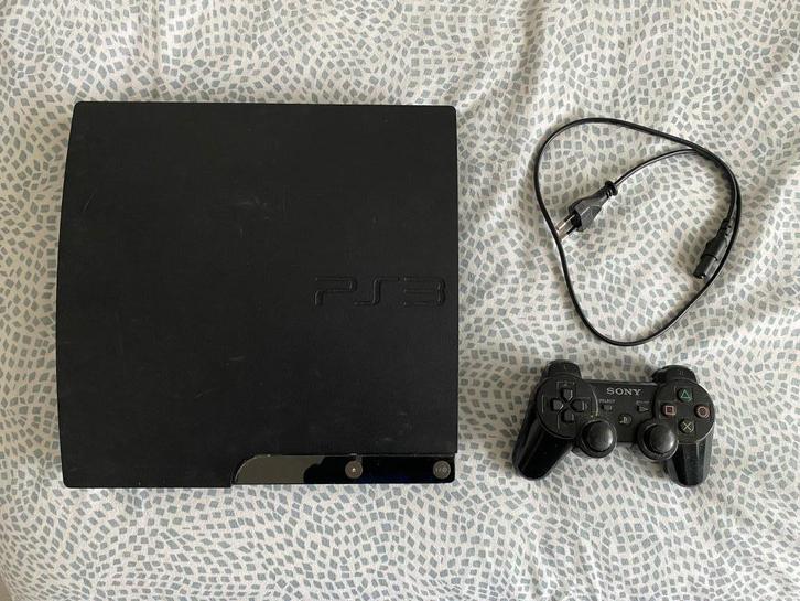 Playstation 3, Spelcomputers en Games, Spelcomputers | Sony PlayStation 3, Gebruikt, Slim, 120 GB, Met 1 controller, Ophalen