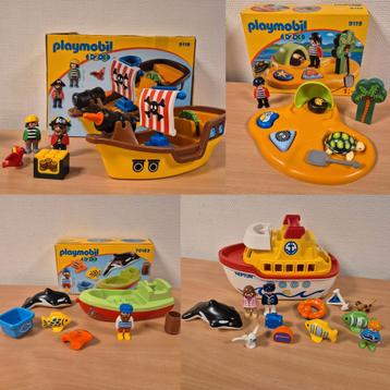 123 junior schip + boten piraat eiland Nieuwstaat! beschikbaar voor biedingen