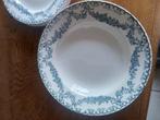 Prachtige aardewerken antieke Franse borden van LONGWAY, Ophalen of Verzenden
