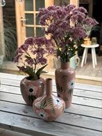 3 prachtige oud roze vazen van intratruin., Antiek en Kunst, Ophalen of Verzenden
