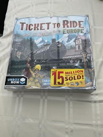 Ticket to Ride Europe nieuw in ongeopende verpakking beschikbaar voor biedingen