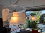 Murano glas hanglampenset, Huis en Inrichting, Lampen | Hanglampen, Ophalen, Zo goed als nieuw, Glas, Minder dan 50 cm