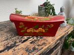 Chinees handbeschilderd sieraden kistje geheim vak chinees, Huis en Inrichting, Woonaccessoires | Kisten, Minder dan 50 cm, Ophalen of Verzenden