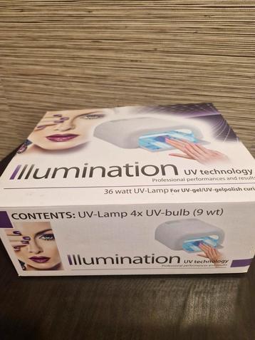 UV Lamp & Gellak Set - Complete Nagelstyling beschikbaar voor biedingen