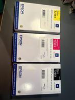 Originele Epson WorkForce Pro XL cartridges: zwart,roze,geel, Ophalen of Verzenden, Nieuw, Cartridge, Epson