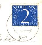 978327 Emst Epe Gld 1951 de Heemhoeve Gelopen met postzegel, Verzamelen, Ansichtkaarten | Nederland, Ophalen of Verzenden, 1940 tot 1960