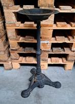 Tuin tafel onderstel brocante zwart gietijzer terras, Tuin en Terras, Tuintafels, Ophalen, Gebruikt, Rond, Metaal