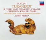 Puccini: Turandot - Pavaroitti/Caballé/Sutherland/Mehta 2cd, Boxset, Opera of Operette, Ophalen of Verzenden, Zo goed als nieuw