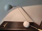 Hustadt Leuchten vintage witte bureaulamp 3252/01, halogeen, Overige materialen, Ophalen of Verzenden, Zo goed als nieuw, Basic jaren '80