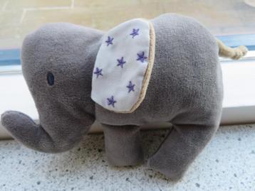 3 x Olifant olifantje van IKEA grijs velours  beschikbaar voor biedingen
