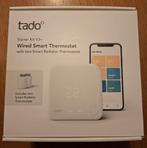 TADO Slimme Thermostaat V3+ Starterkit + 2 Radiatorknoppen, Ophalen of Verzenden, Slimme thermostaat, Nieuw