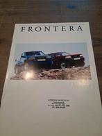 Opel Frontera folder, Gelezen, Opel, Opel, Ophalen of Verzenden