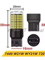 7440 W21W T20 LED Canbus lamp – Wit – 12V – 1 set, Ophalen of Verzenden