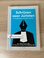 T.M. van Dijk - Schrijven voor Juristen, Ophalen of Verzenden, Zo goed als nieuw, HBO, T.M. van Dijk; T.E. Mepschen; A.J. van Dijk