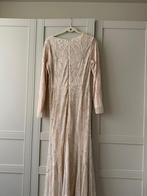 feestjurk avondjurk Abiye maat 38-42, Maat 38/40 (M), Galajurk, Beige, Ophalen of Verzenden