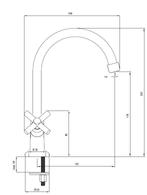 Voordeelactie: keukenkraan ALOE ,chroom SUPERVOORDEEL, Verzenden, Nieuw