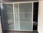 IKEA PAX Schuifdeuren - Mat-Chroom & Melkglas, Ophalen of Verzenden, Zo goed als nieuw, 200 cm of meer