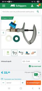 Injectie spuit, Dieren en Toebehoren, Schapen, Geiten en Varkens, Schaap