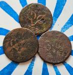 Lotje van 3 oude munten VOC duiten Holland 1760-1770, Ophalen of Verzenden, Vóór koninkrijk, Overige waardes