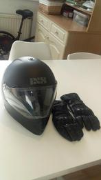 Motor helm ixs hx207 in goede staat plus handschoenen, Motoren, Kleding | Motorhelmen