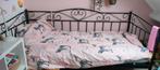 1 persoonsbed metalen frame, Ophalen, 90 cm, Eenpersoons, Zo goed als nieuw