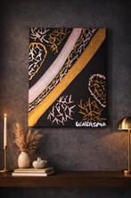 Abstract Schilderij van Wiersma, Antiek en Kunst, Ophalen of Verzenden