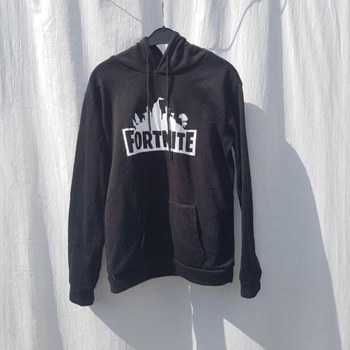 Stoere zwarte FORTNITE hoodie . Mt M, Kleding | Heren, Truien en Vesten, Ophalen of Verzenden