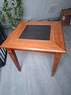 Tafels, Huis en Inrichting, Tafels | Eettafels, Ophalen, Gebruikt, Vierkant, 50 tot 100 cm