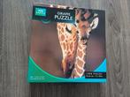 Giraffe puzzel, Hobby en Vrije tijd, Denksport en Puzzels, Ophalen of Verzenden, 500 t/m 1500 stukjes, Zo goed als nieuw, Legpuzzel