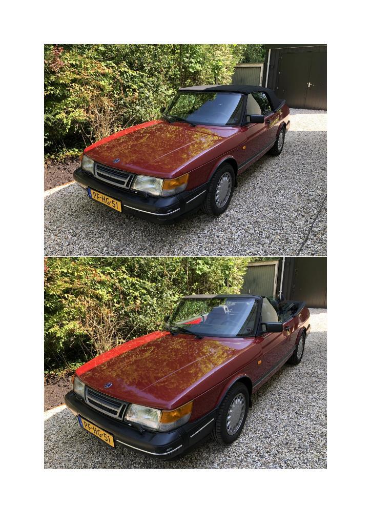 Saab 900 2.0 I 16 Cabrio U9 1989 Rood, Auto's, Saab, Particulier, Saab 900, Benzine, Cabriolet, Handgeschakeld, Geïmporteerd, Rood