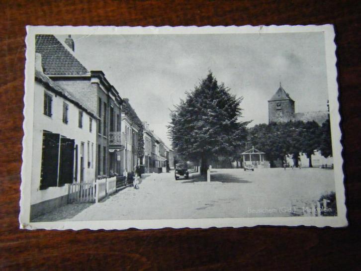 J36 - Beusichem - Markt - Oud, Verzamelen, Ansichtkaarten | Nederland, Gelderland, 1940 tot 1960, Ophalen of Verzenden