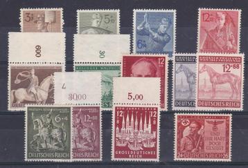 Duitse Rijk Jaarcollectie 1943 postfris zonder plakker beschikbaar voor biedingen