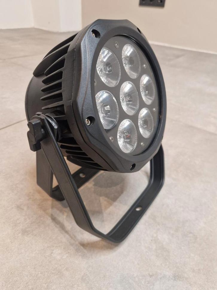 NIEUW.!! - Waterdichte LED Par -  Perfect voor buiten!, Muziek en Instrumenten, Licht en Laser, Nieuw, Licht, Kleur, Ophalen of Verzenden
