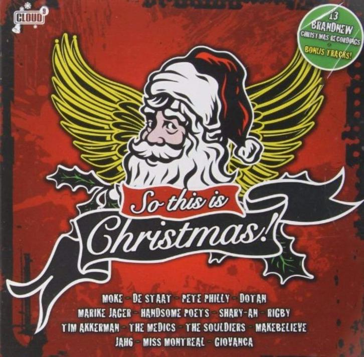 CD: So This Is Christmas (Moke, Dotan, Miss Montreal, e.a.), Diversen, Kerst, Nieuw, Ophalen of Verzenden