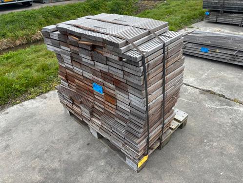 Div bundels korte vlonder antislip delen, Tuin en Terras, Terrasdelen en Vlonders, Hout, Ophalen