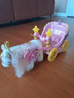 Superleuk paard met koets voor de pop met licht en geluidjes, Ophalen of Verzenden, Zo goed als nieuw, Babypop