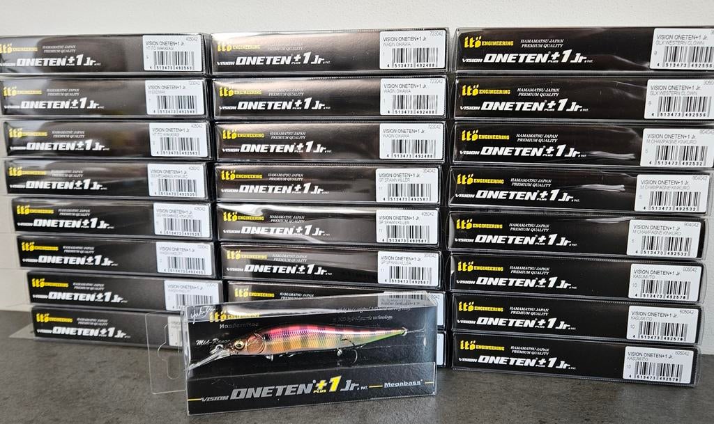 Veel keus Megabass Oneten en jr+1, Watersport en Boten, Hengelsport | Roofvissen, Ophalen of Verzenden, Nieuw, Overige typen