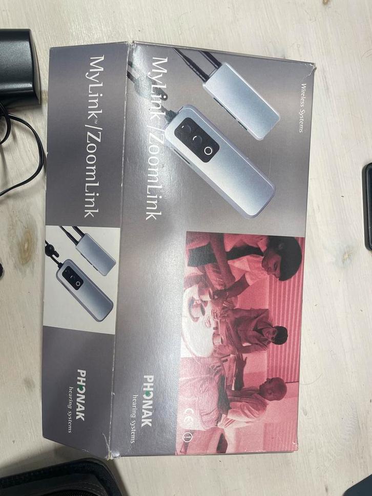 Phonak Mylink/Zoomlink Soloset Hoorhulpmiddelen, Diversen, Verpleegmiddelen, Gebruikt, Ophalen of Verzenden